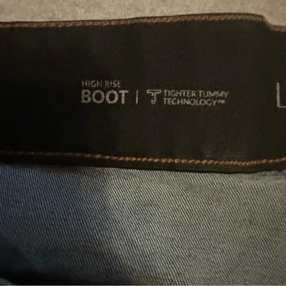 Lane Bryant Tighter Tummy High Rise Boot size 28 Short - Picture 7 of 9